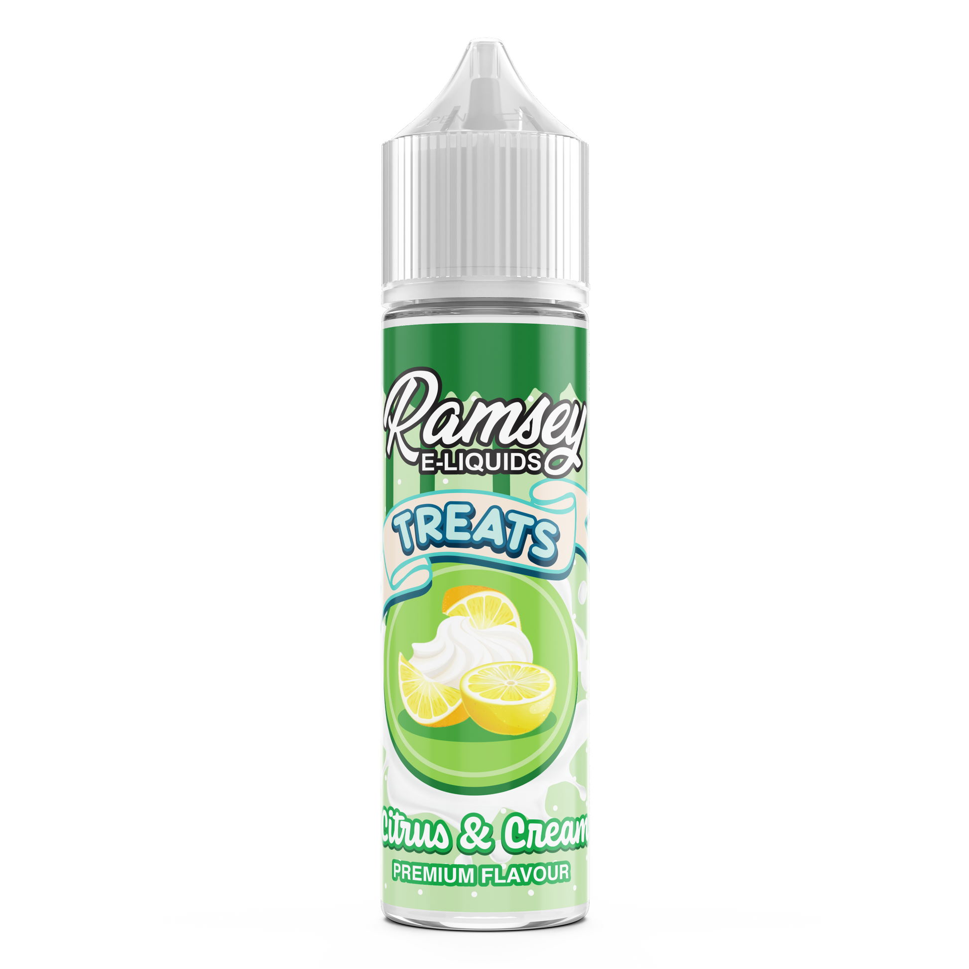 Ramsey E-Liquids Treats Citrus Cream 0mg 50ml Shortfill E-Liquid