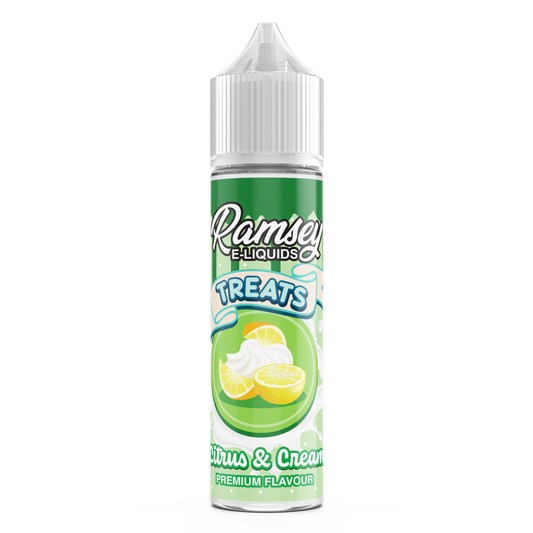 Ramsey E-Liquids Treats Citrus Cream 0mg 50ml Shortfill E-Liquid