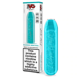 IVG Bar Disposable Device-Classic Menthol