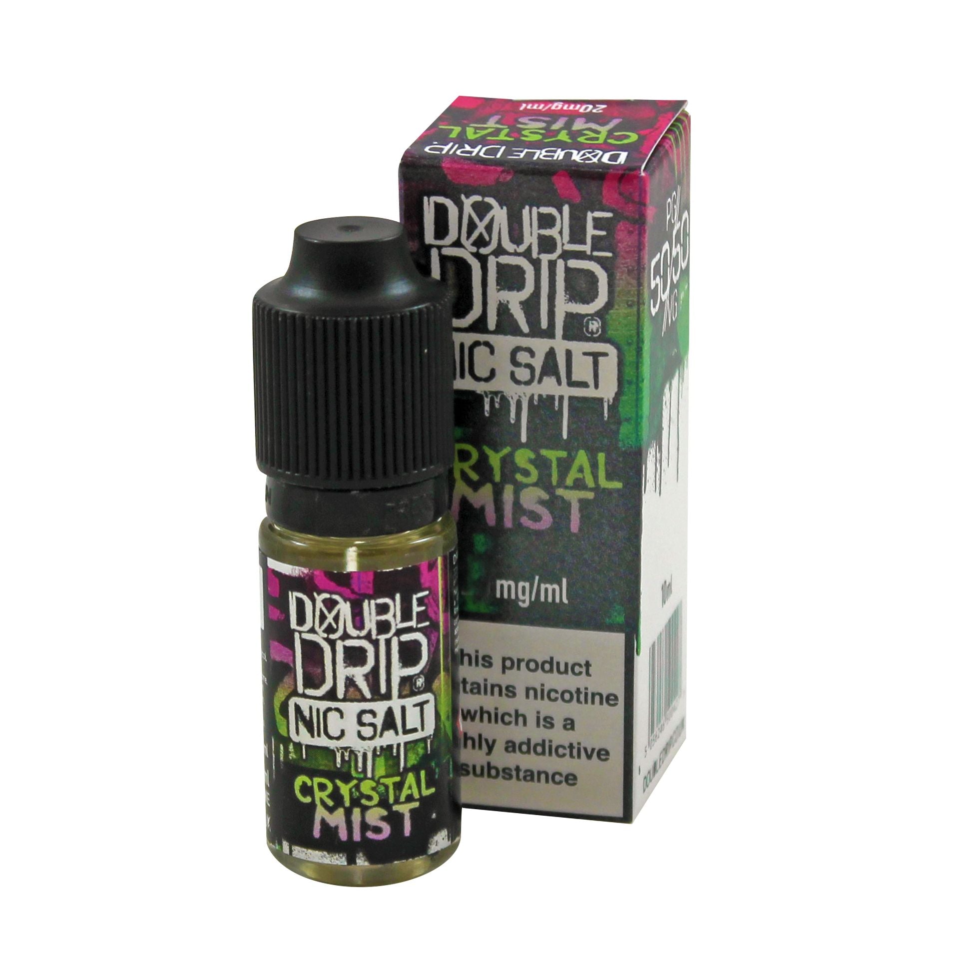 Double Drip Crystal Mist Nic Salt 10ml-10mg