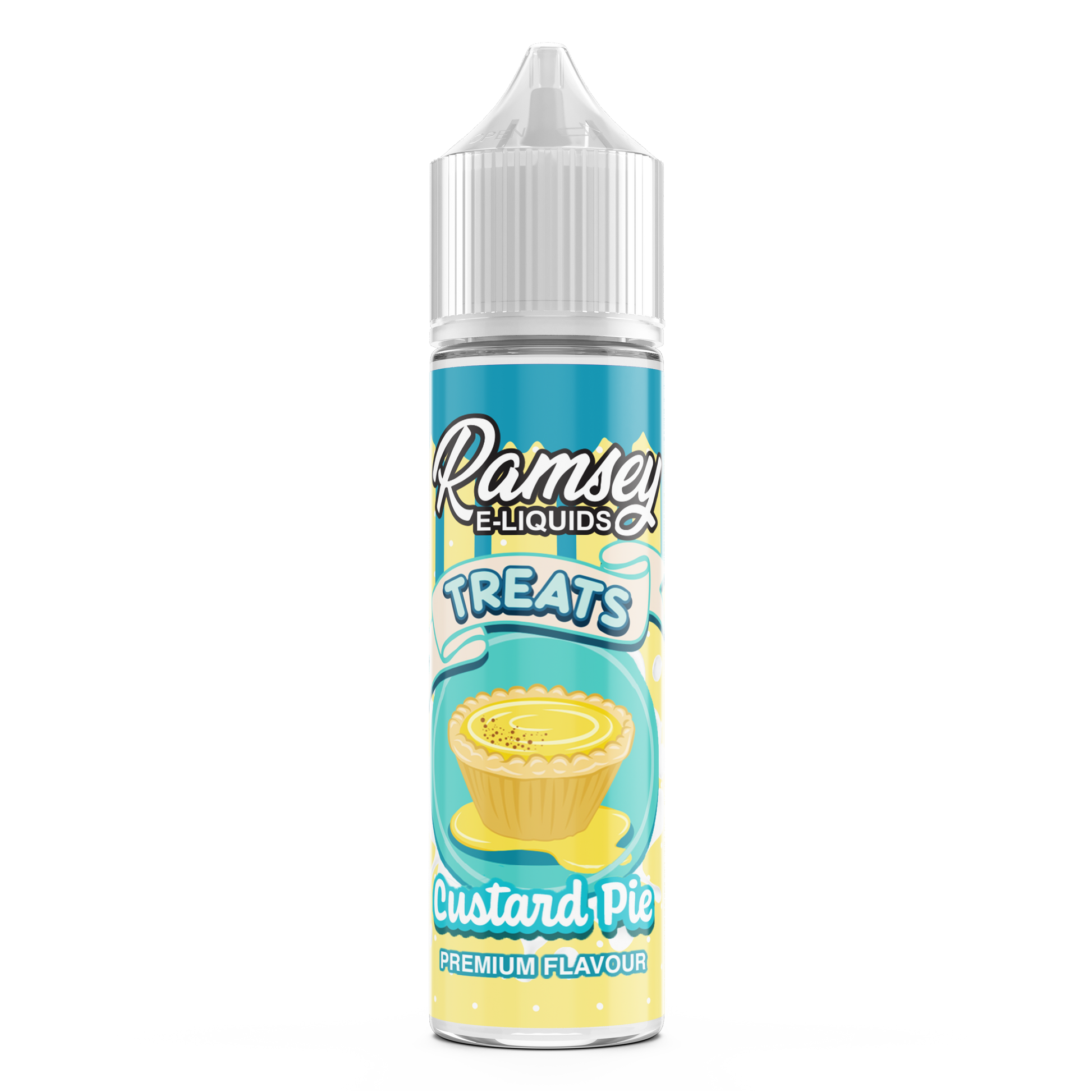 Ramsey E-Liquids Treats Custard Pie 0mg 50ml Shortfill E-Liquid