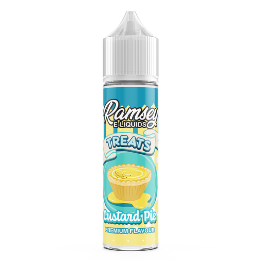 Ramsey E-Liquids Treats Custard Pie 0mg 50ml Shortfill E-Liquid