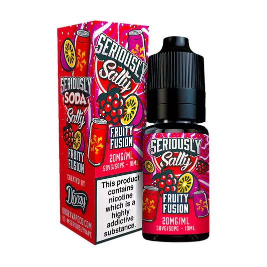 Seriously Salty Sodas Fruity Fusion 10ml Nic Salt