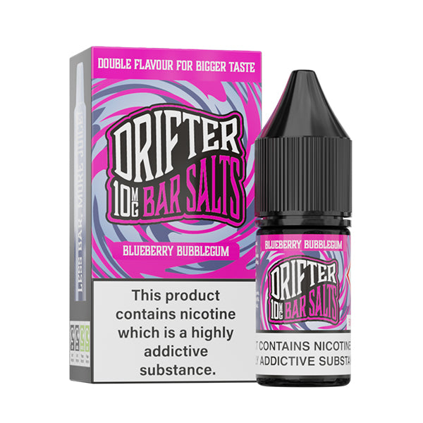 Drifter Bar Salts Blueberry Bubblegum 10ml Nic Salt