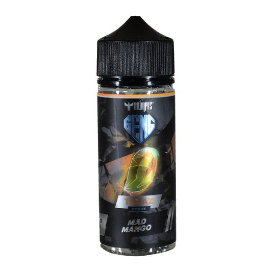 Topaz With Ice Mad Mango E-Liquid by Dr Vapes - Shortfills UK