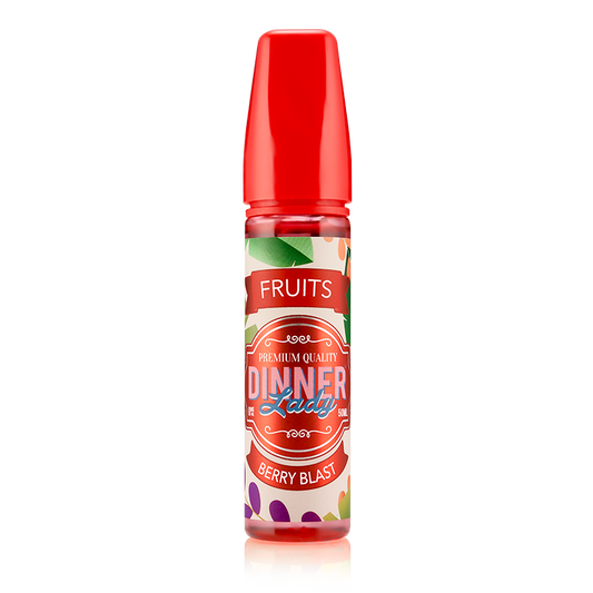 Berry Blast E-liquid by Dinner Lady Fruits  50ml Shortfill