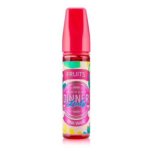 Pink Wave E-liquid by Dinner Lady Fruits 50ml Shortfill