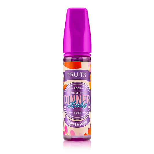 Purple Rain E-liquid by Dinner Lady Fruits 50ml Shortfill