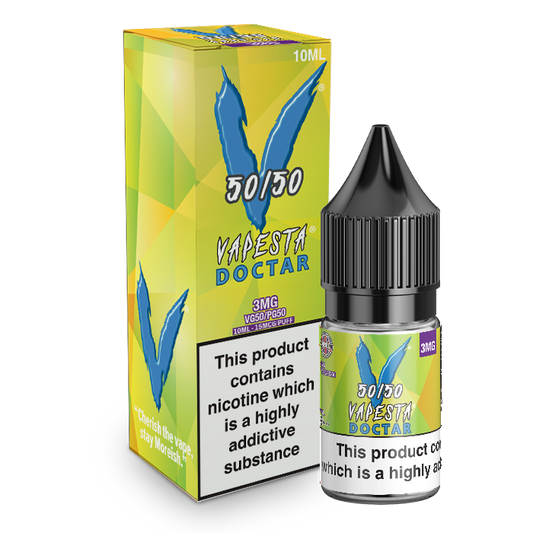 Vapesta 50/50: Doctar 10ml E-Liquid-3mg