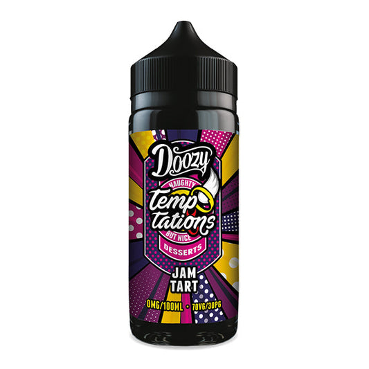 Doozy Temptations Jam Tart 100ml Shortfill