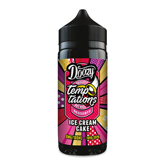 Doozy Temptations Ice Cream Cake 100ml Shortfill