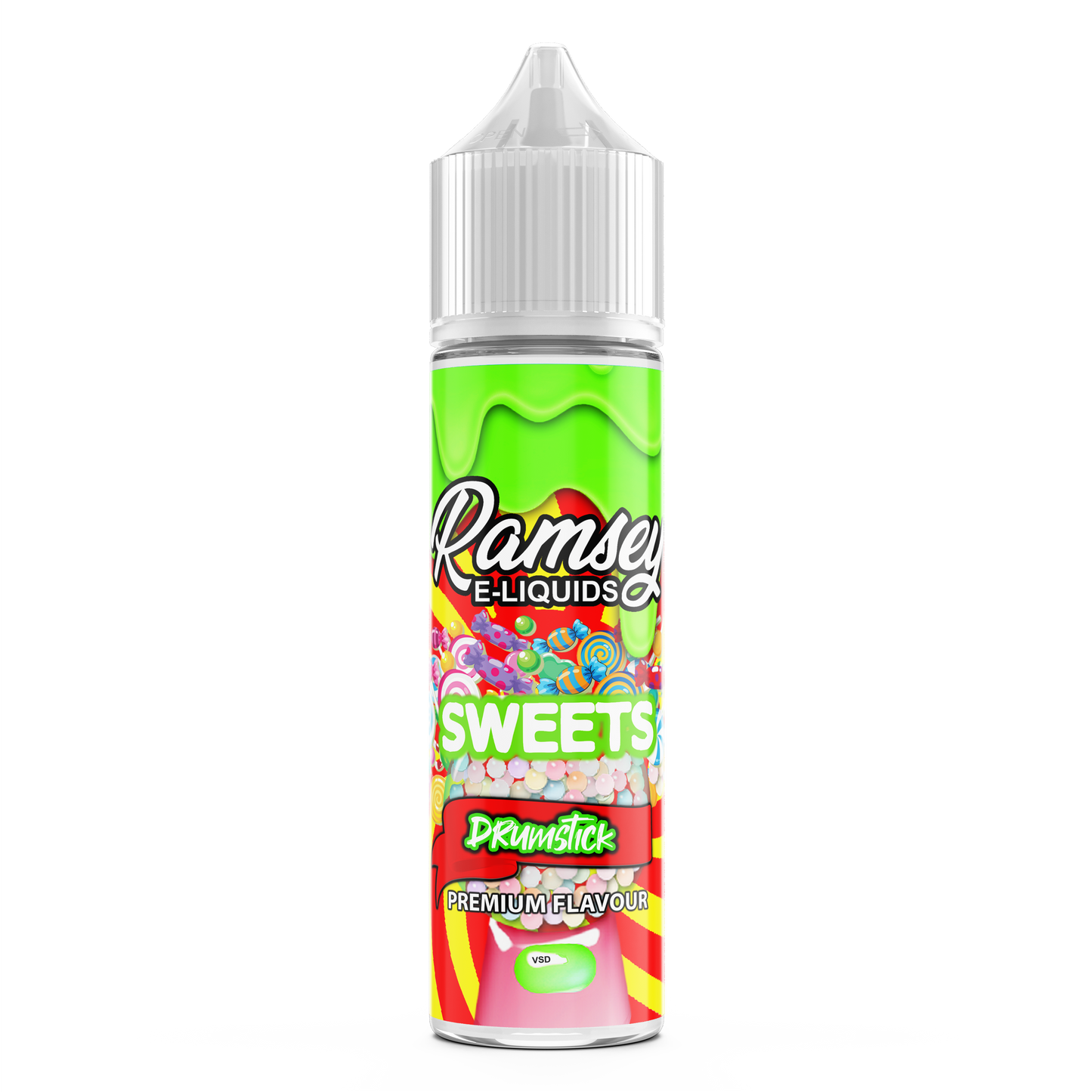 Ramsey E-Liquids Sweets Drumstick 0mg 50ml Shortfill E-Liquid