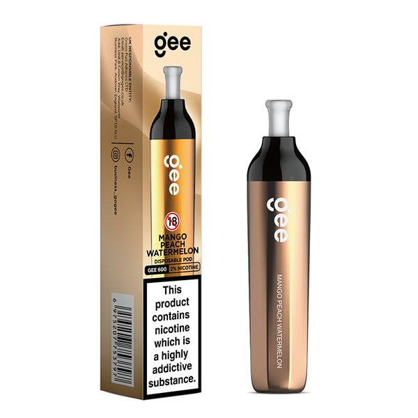 Elf Bar Gee 600 Disposable Vape-Mango Peach Watermelon