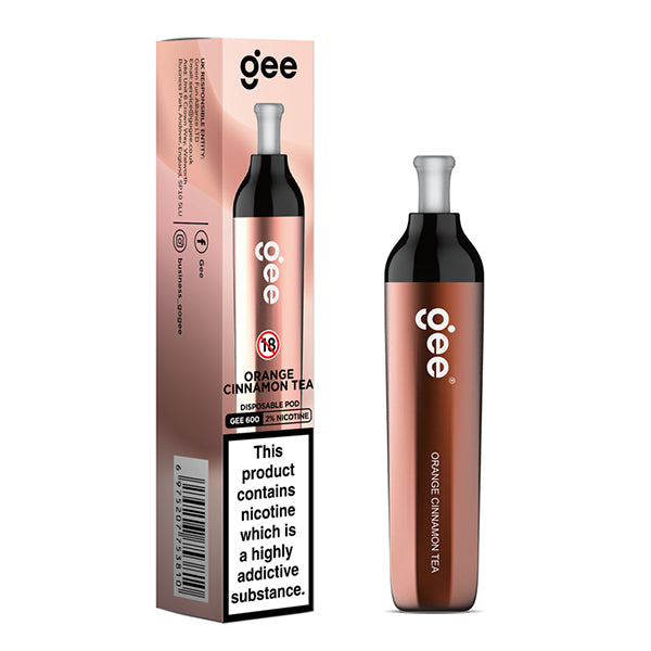 Elf Bar Gee 600 Disposable Vape-Orange Cinnamon Tea