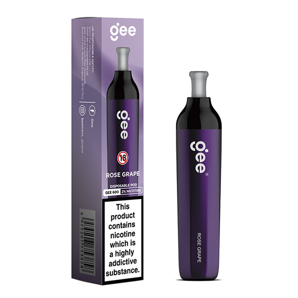 Elf Bar Gee 600 Disposable Vape-Rose Grape