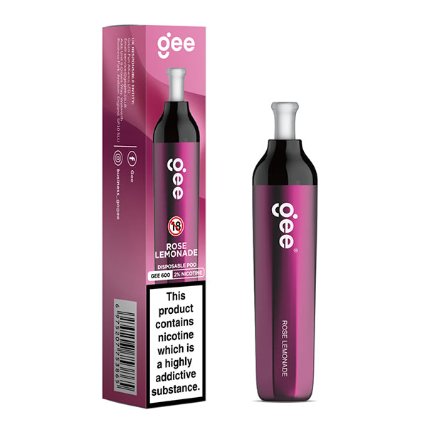 Elf Bar Gee 600 Disposable Vape-Rose Lemonade