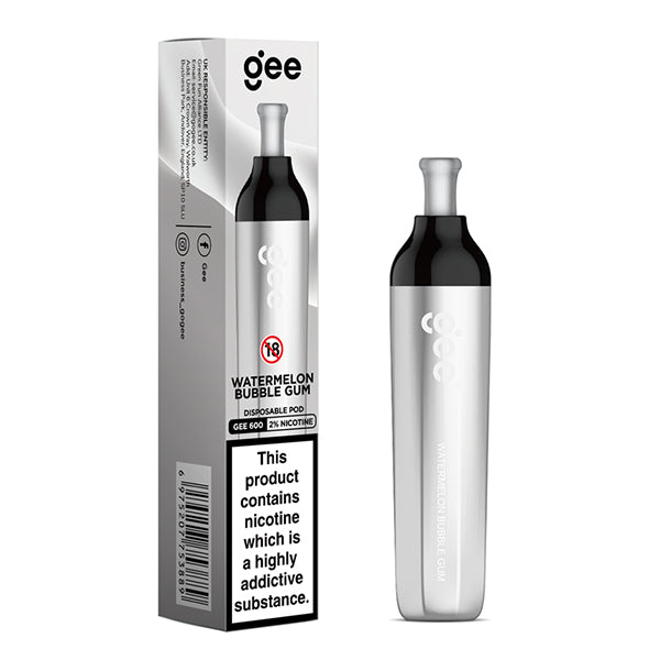 Elf Bar Gee 600 Disposable Vape-Watermelon Bubble Gum