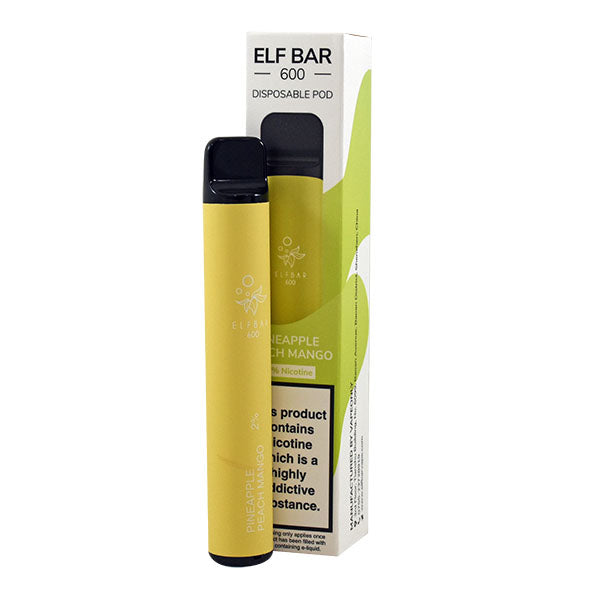 Elf Bar 600 Disposable Device 1% — Dr Vapes