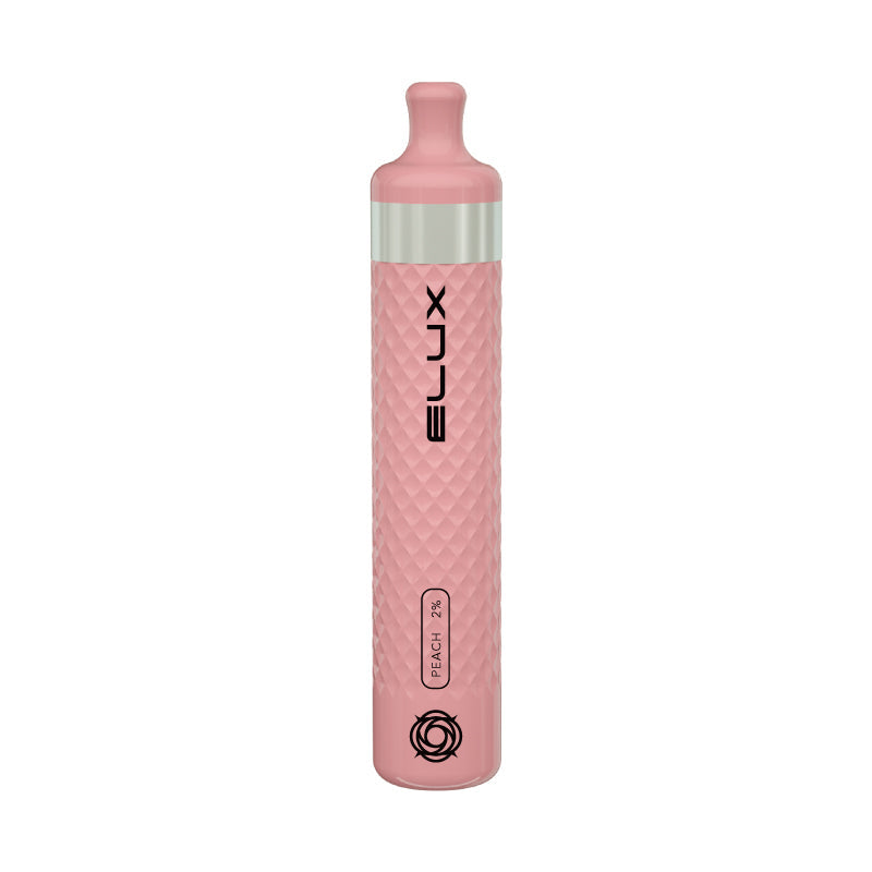 Elux Flow 600 Disposable Vape Device - Peach