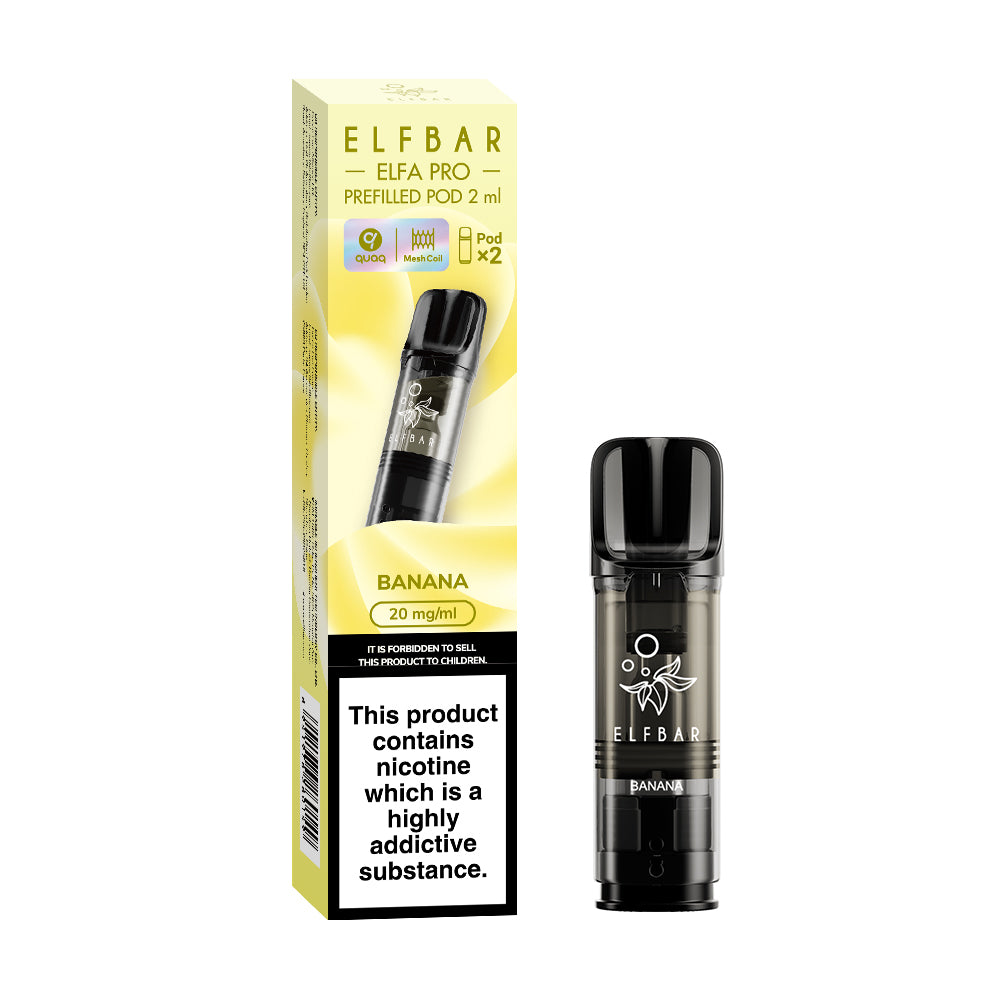 Elf Bar Elfa Pro Prefilled Pods 2pcs - Banana