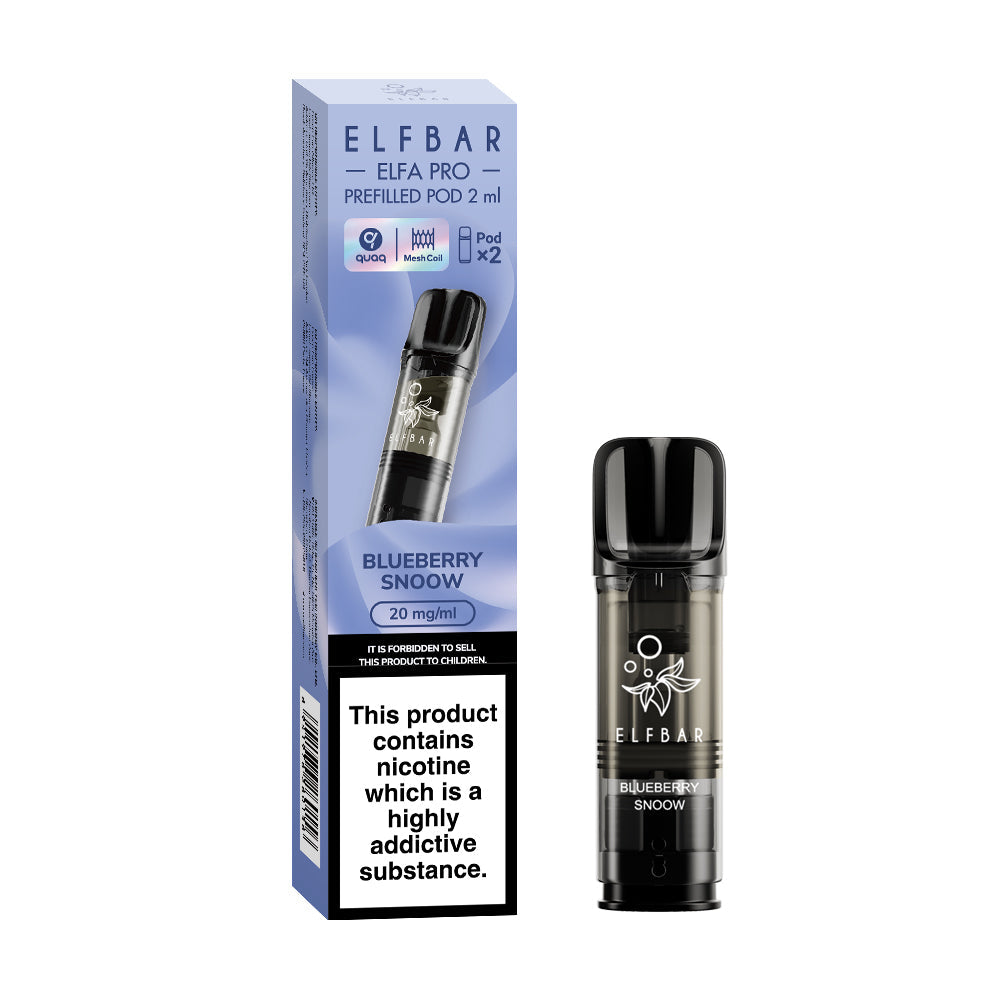 Elf Bar Elfa Pro Prefilled Pods 2pcs - Blueberry Snoow