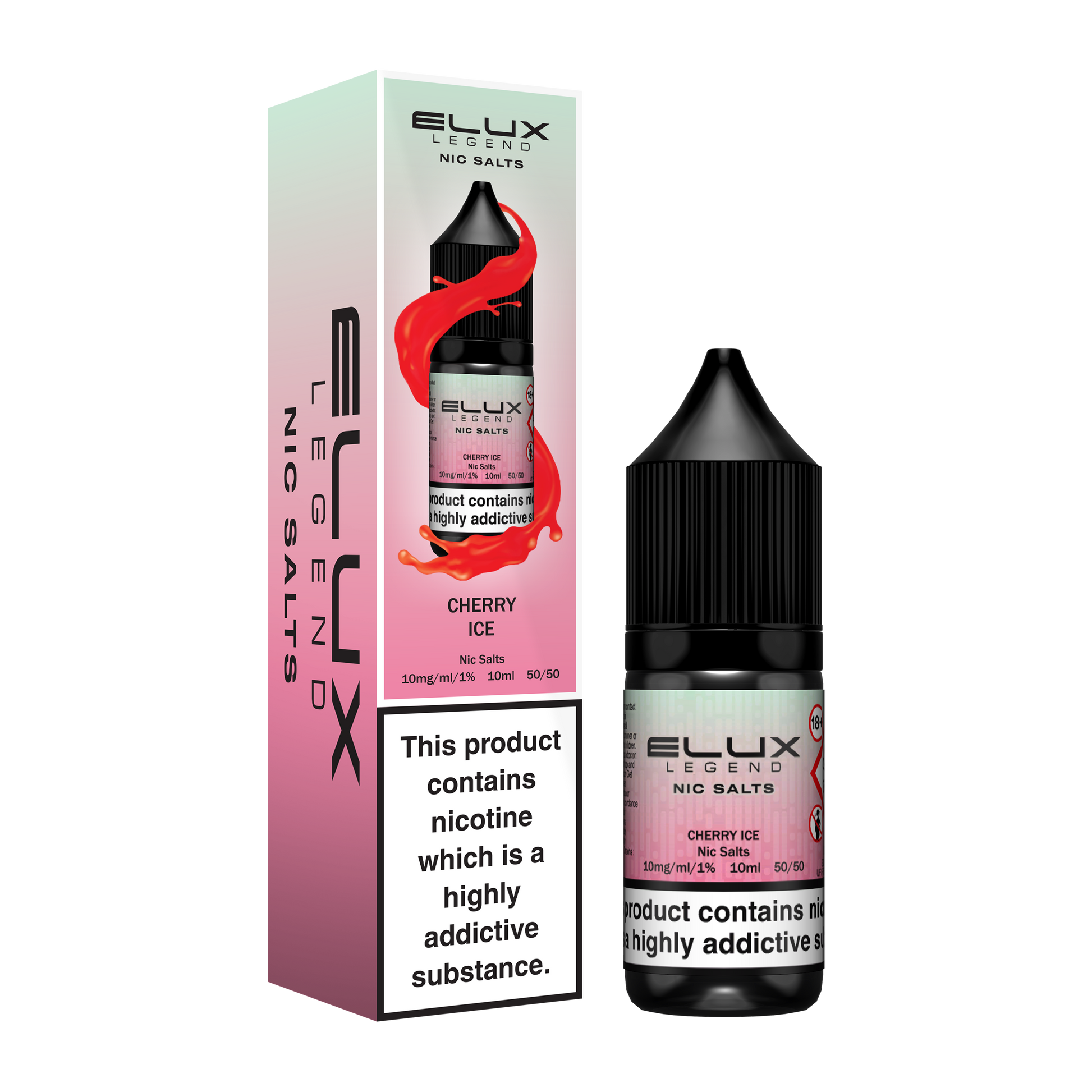 Cherry Ice Nic Salt by Elux - Nic Salts UK