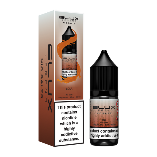 Cola Nic Salt by Elux - Nic Salts UK