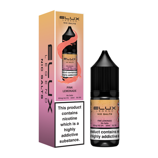 Pink Lemonade Nic Salt by Elux - Nic Salts UK