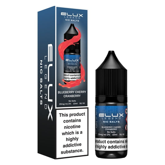 Elux Legend Blueberry Cherry Cranberry 10ml Nic Salt