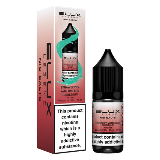 Elux Legend Strawberry Watermelon Bubblegum 10ml Nic Salt