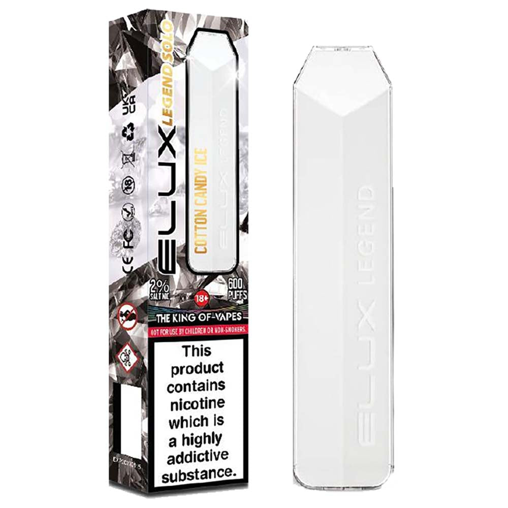 Elux Legend Solo Cotton Candy Ice Disposable Vape