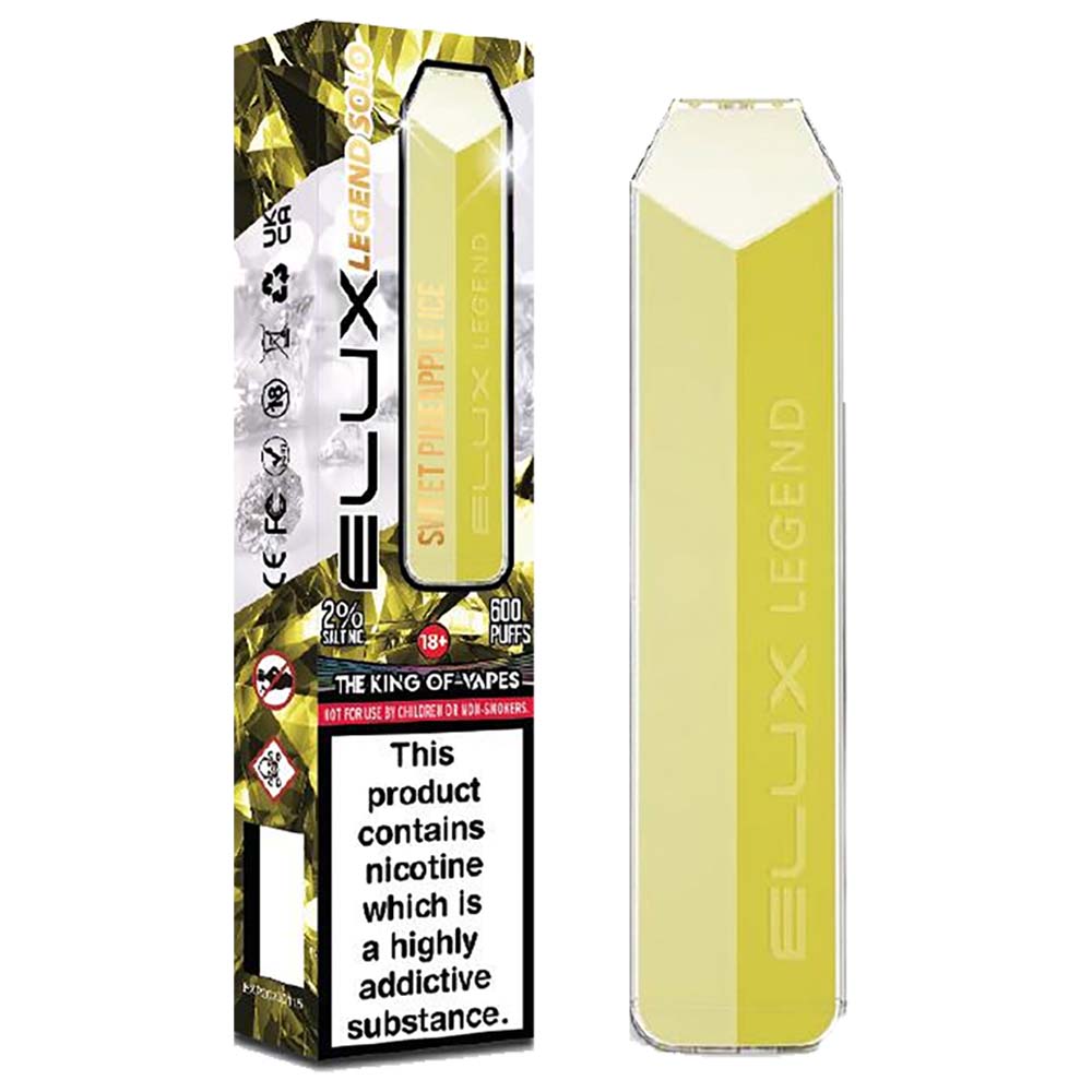 Elux Legend Solo Sweet Pineapple Ice Disposable Vape