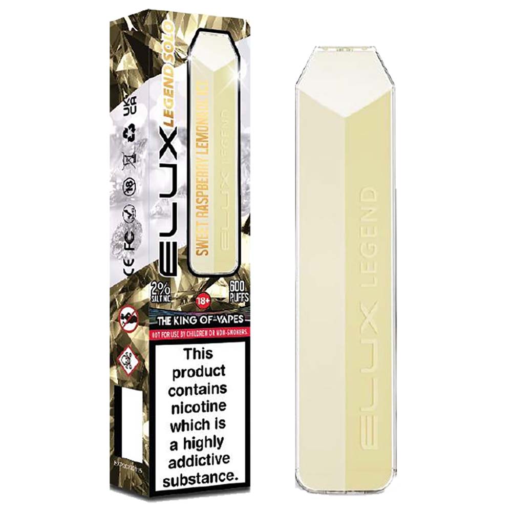 Elux Legend Solo Sweet Raspberry Lemonade Ice Disposable Vape