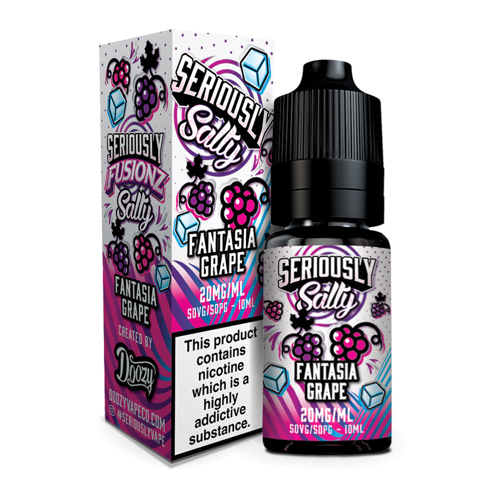 Seriously Fusionz Fantasia Grape 10ml Nic Salt