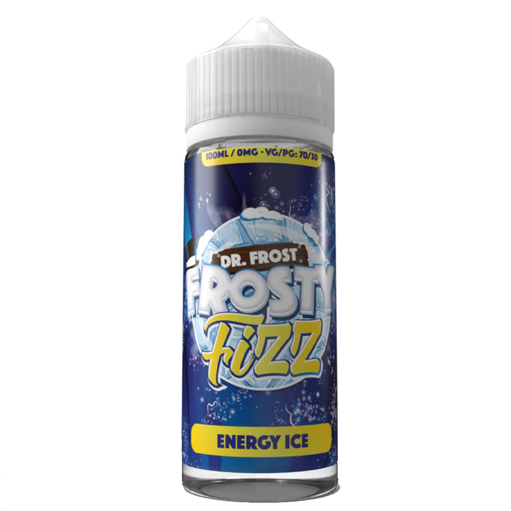 Dr Frost Fizz: Energy Ice 0mg 100ml Shortfill E-Liquid