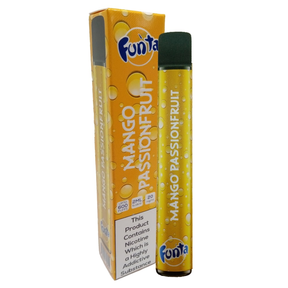 Funta Disposable Vape Device - Mango Passion Fruit