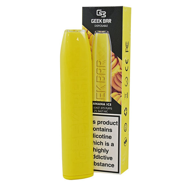 GeekVape Geek Bar Disposable Vape 20mg - Banana Ice