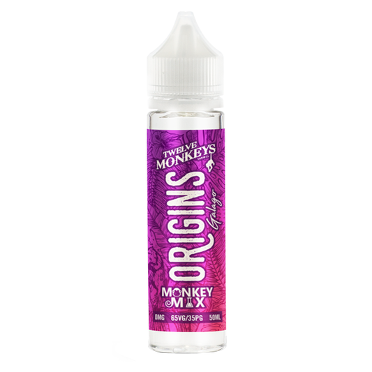 Twelve Monkeys Origins Galago E-Liquid 50ml Short  (Dated 05/2020)