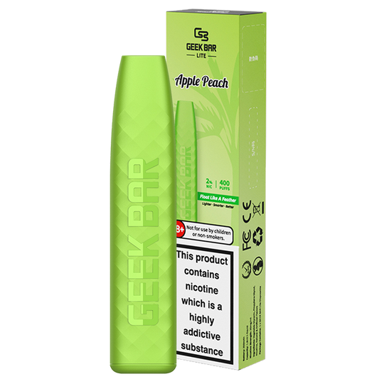 Geek Bar Lite Disposable Device 20mg-Apple Peach