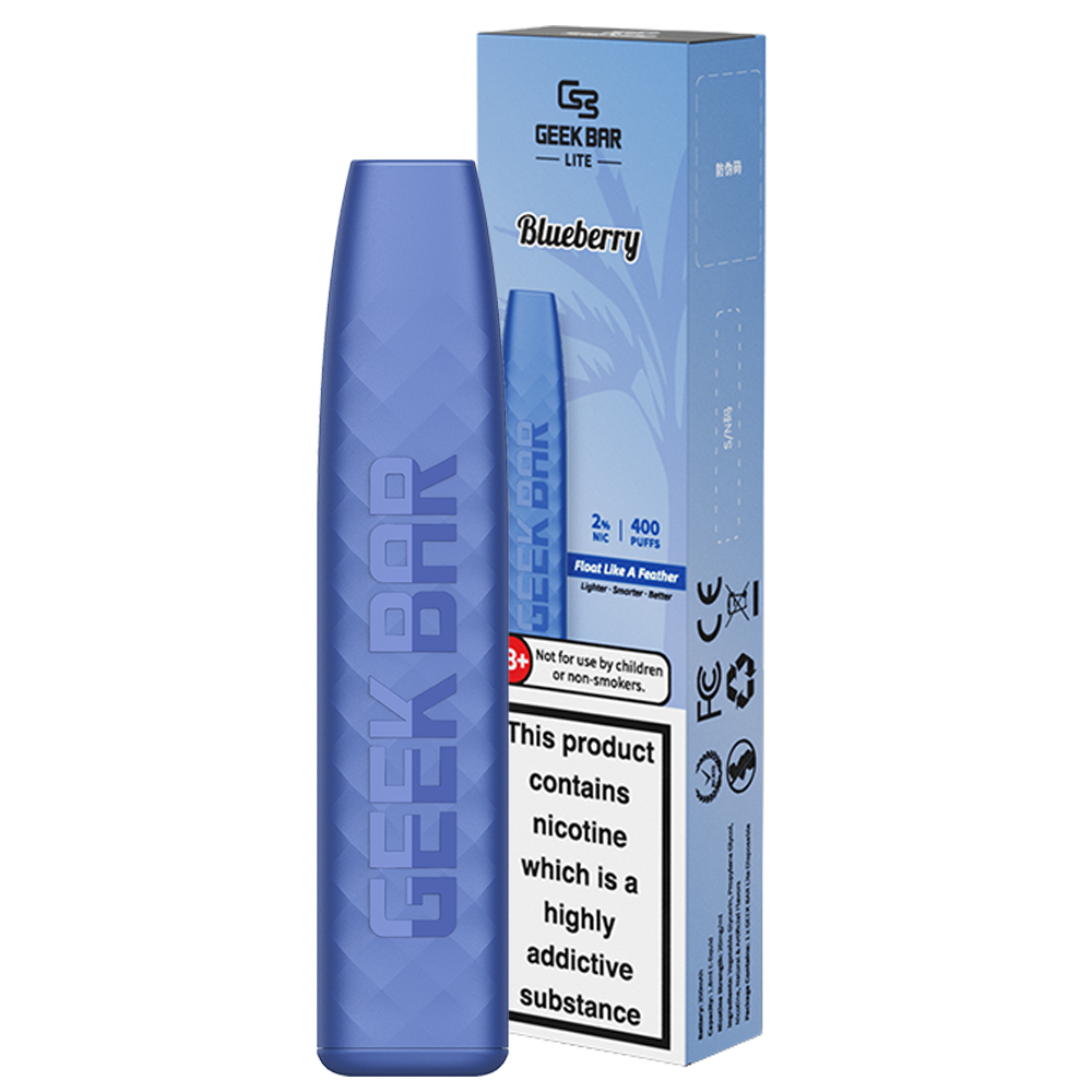 Geek Bar Lite Disposable Device 20mg-Blueberry