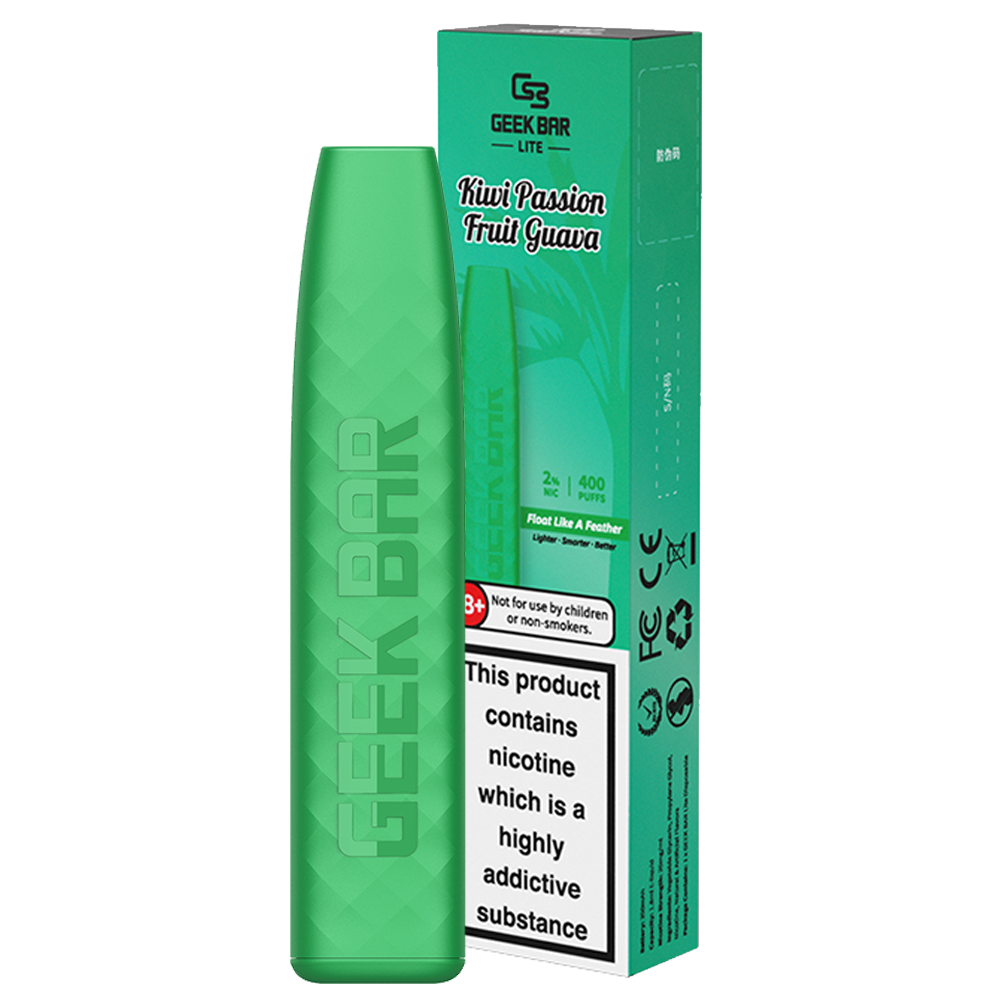 Geek Bar Lite Disposable Device 20mg-Kiwi Passionfruit Guava