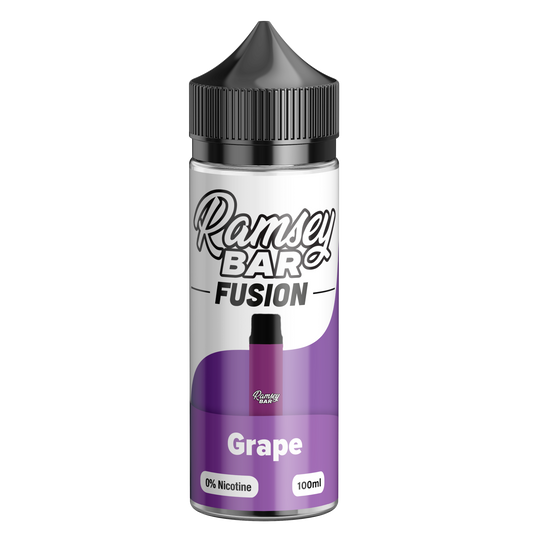 Ramsey Bar Fusion Grape 100ml Shortfill E-Liquid