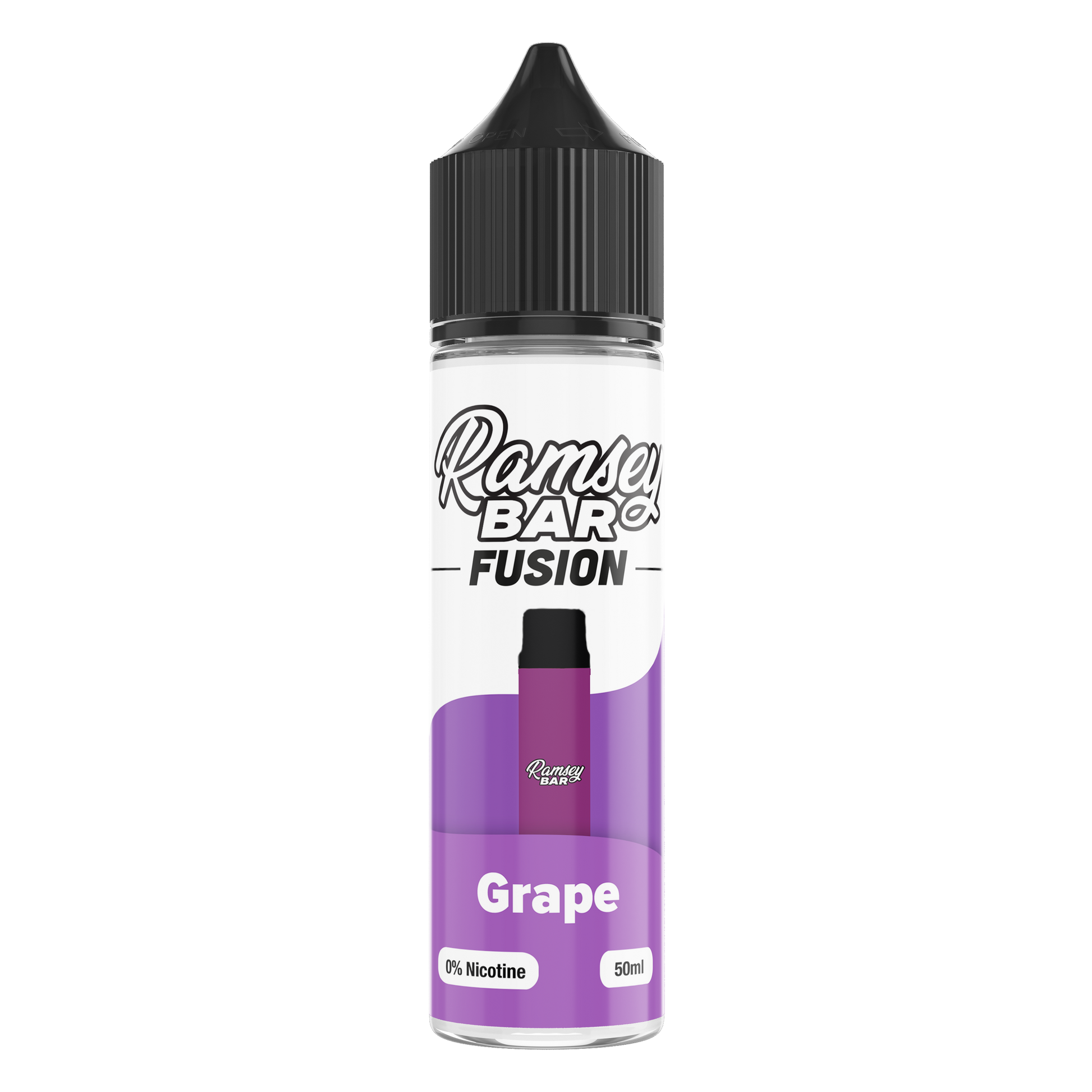 Ramsey Bar Fusion Grape 50ml Shortfill E-Liquid