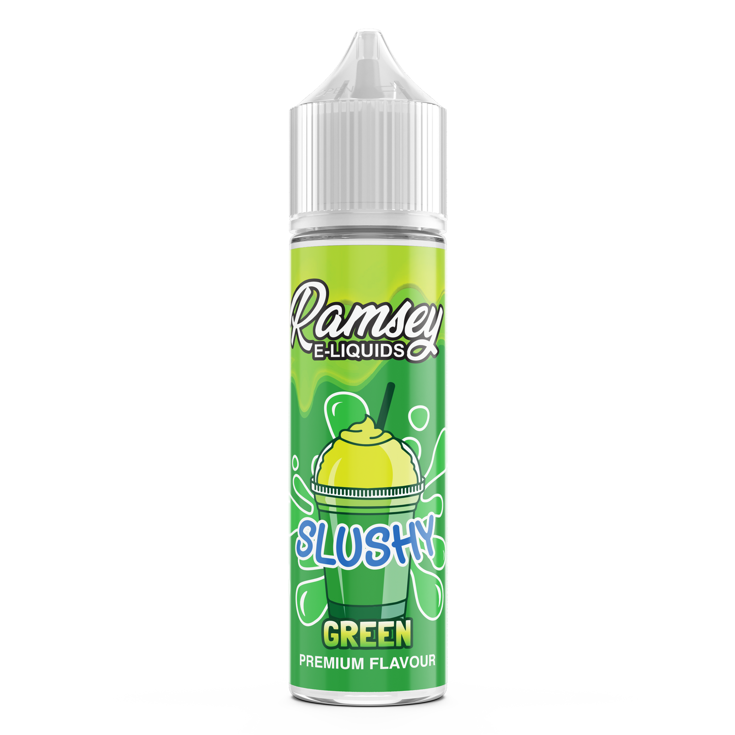 Ramsey E-Liquids Slushy Green 0mg 50ml Shortfill E-Liquid