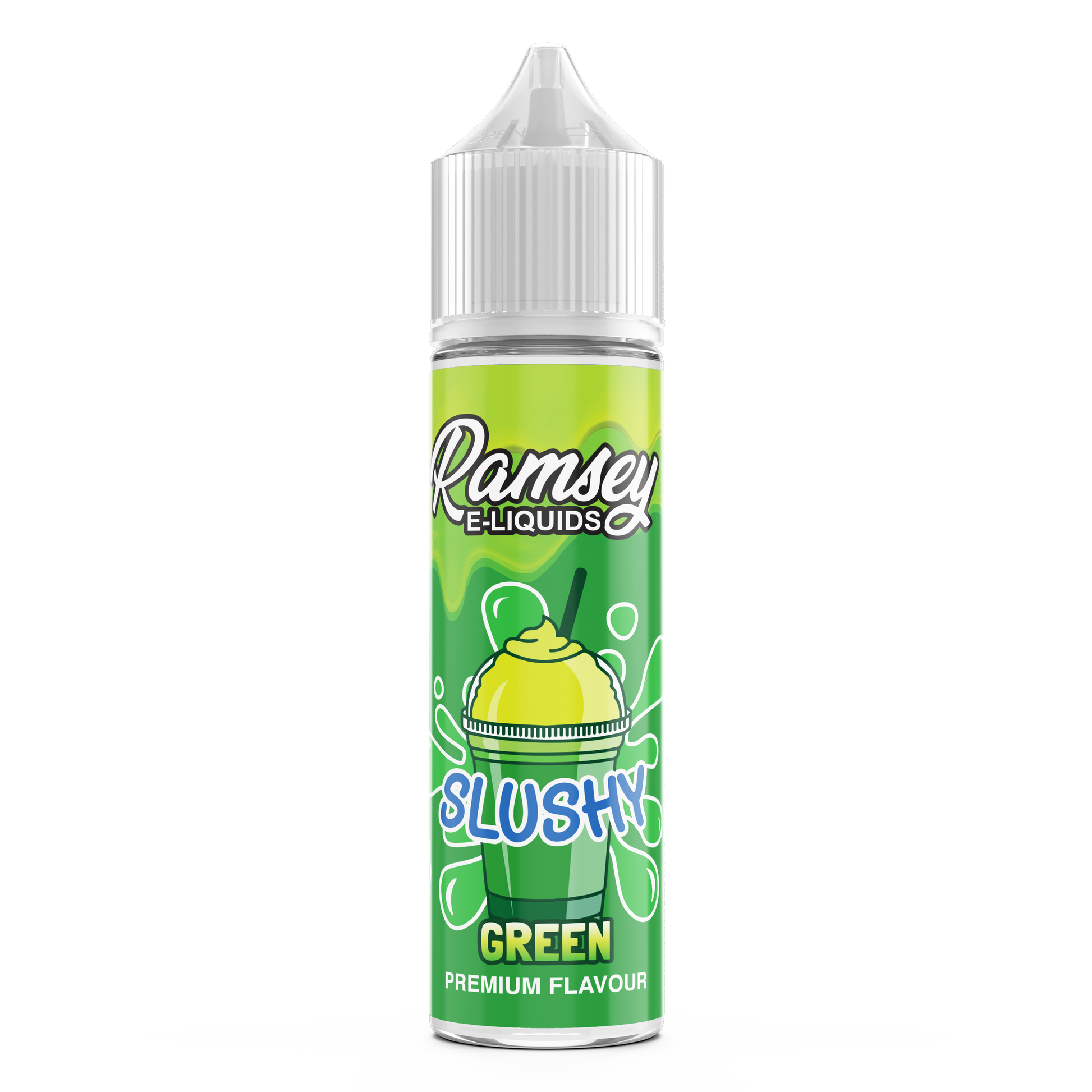 Ramsey E-Liquids Slushy Green 0mg 50ml Shortfill E-Liquid