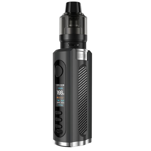 Lost Vape Grus 100W Vape Kit-Black/Carbon Fiber