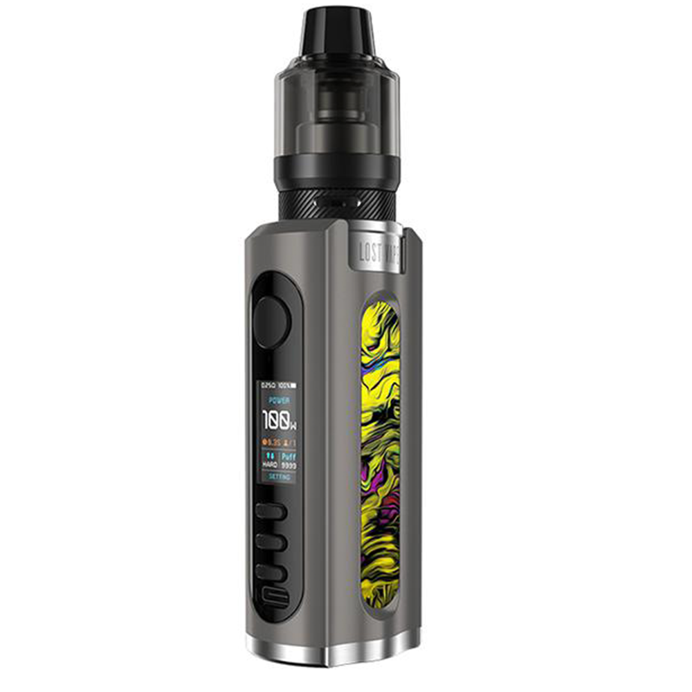 Lost Vape Grus 100W Vape Kit-Gunmetal/Puzzling