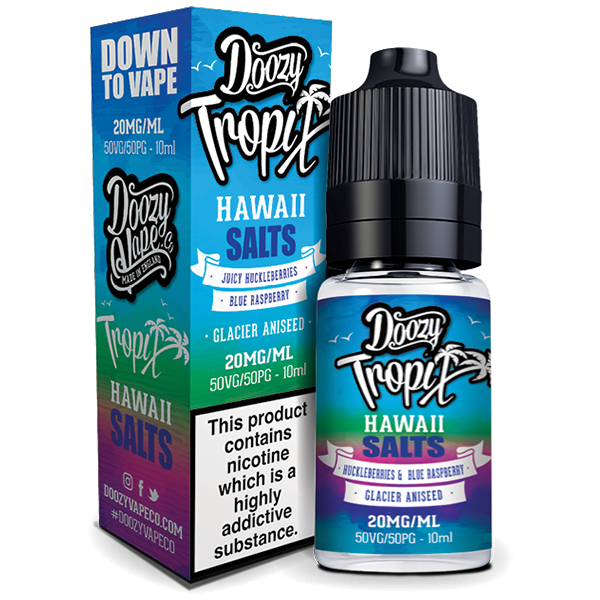 Doozy Vape Tropix: Hawaii 10ml Nic Salt-10mg