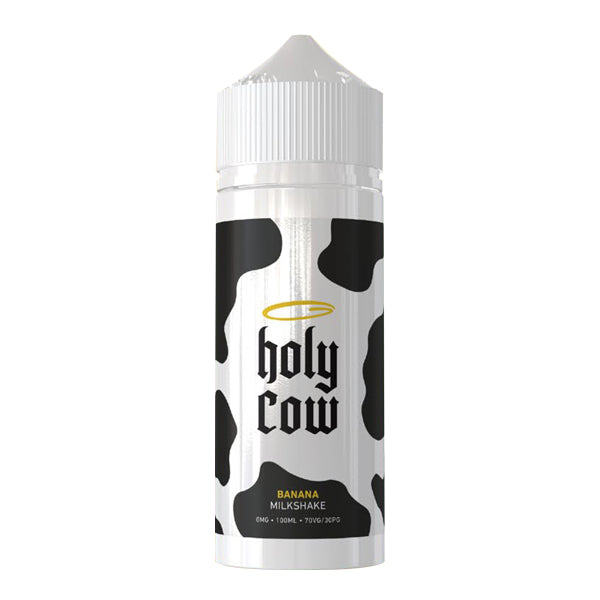 Holy Cow Banana Milkshake 100ml Shortfill 0mg