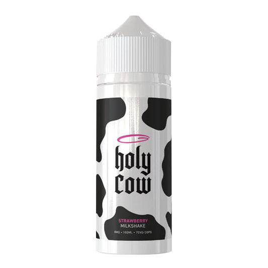 Holy Cow Strawberry Milkshake 100ml Shortfill 0mg